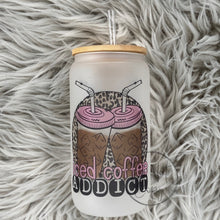 Load image into Gallery viewer, Iced Coffee Addict Glass Can
