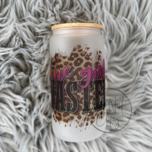 Load image into Gallery viewer, Wine girl wasted Glass Can
