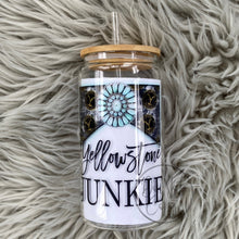Load image into Gallery viewer, Yellowstone Junkie Glass Can
