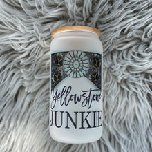 Load image into Gallery viewer, Yellowstone Junkie Glass Can
