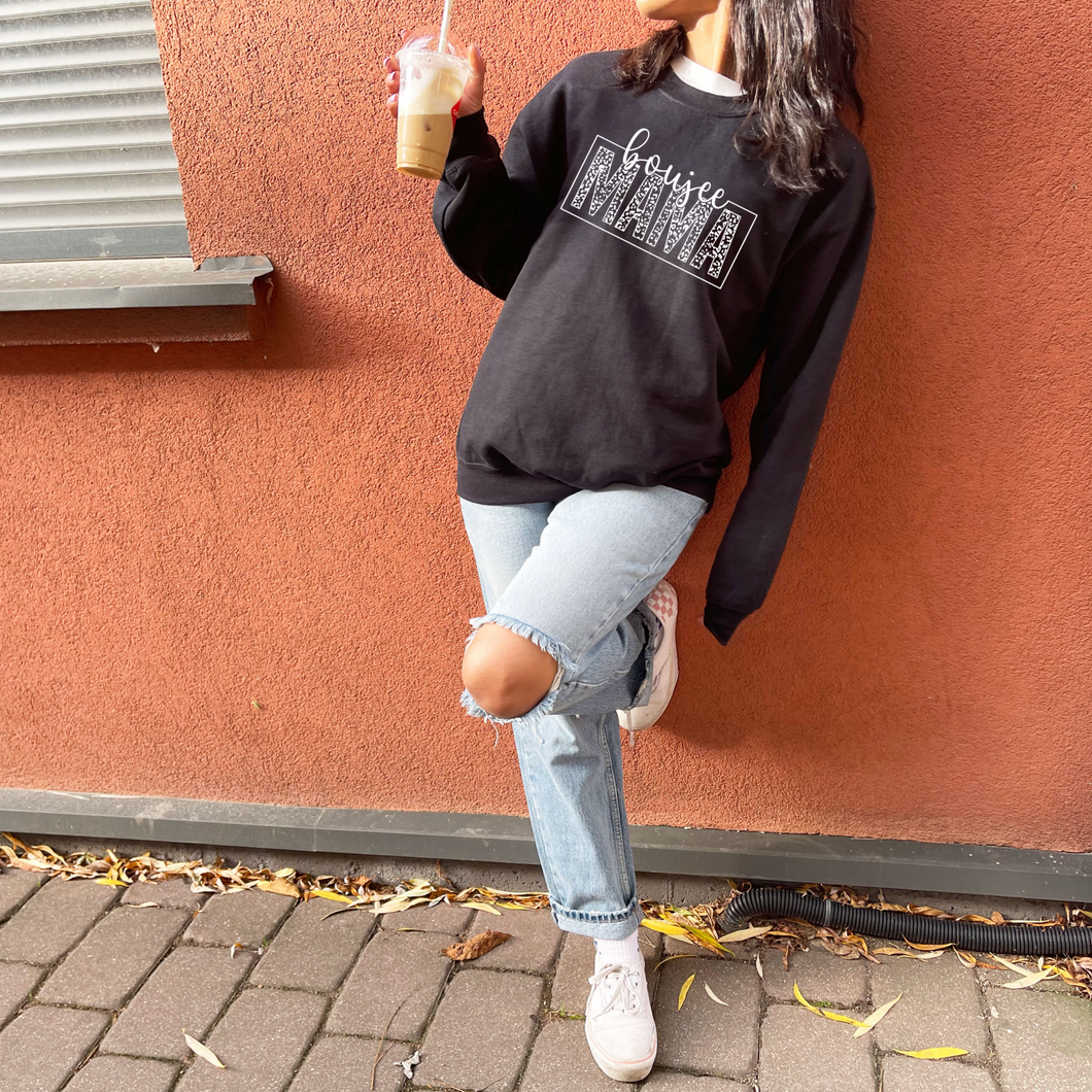 Bougie mama black Sweatshirt