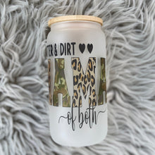 Load image into Gallery viewer, Glitter and Dirt mama of both Glass Can
